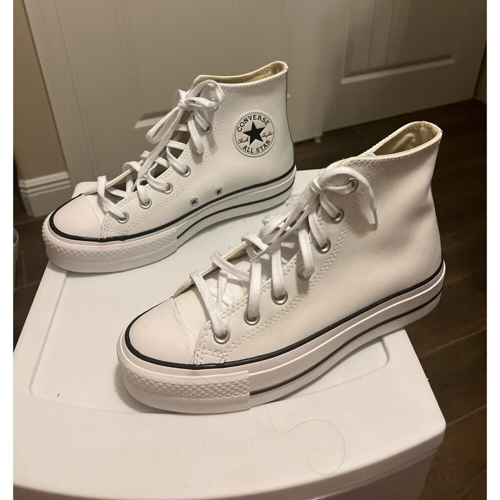Converse Chuck Taylor All Star Lift HI White Men Unisex
Casual Shoes 561676C - Picture 4 of 8